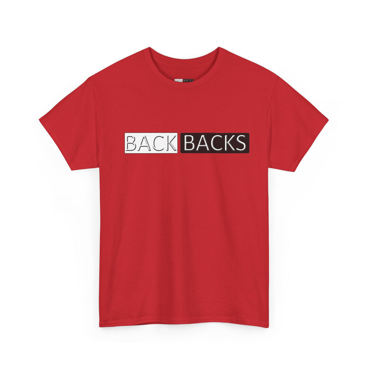 Unisex Back Backs Minimal T-Shirt