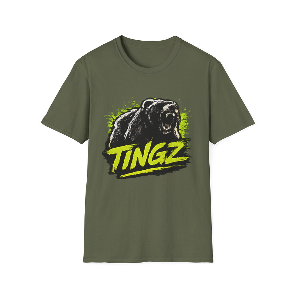 Bear TINGZ Roar T-Shirt — Bold Graphic Tee