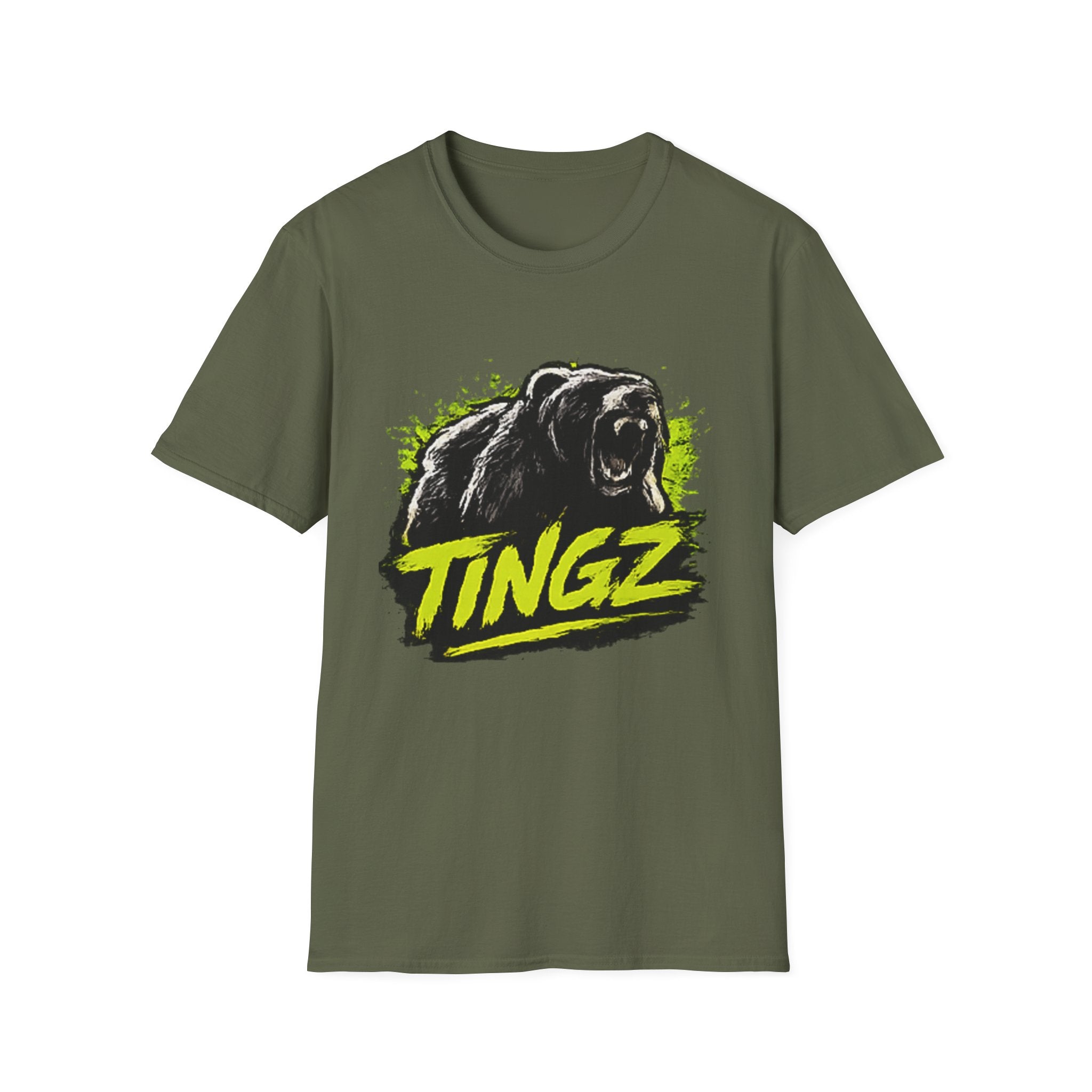 Bear TINGZ Roar T-Shirt — Bold Graphic Tee