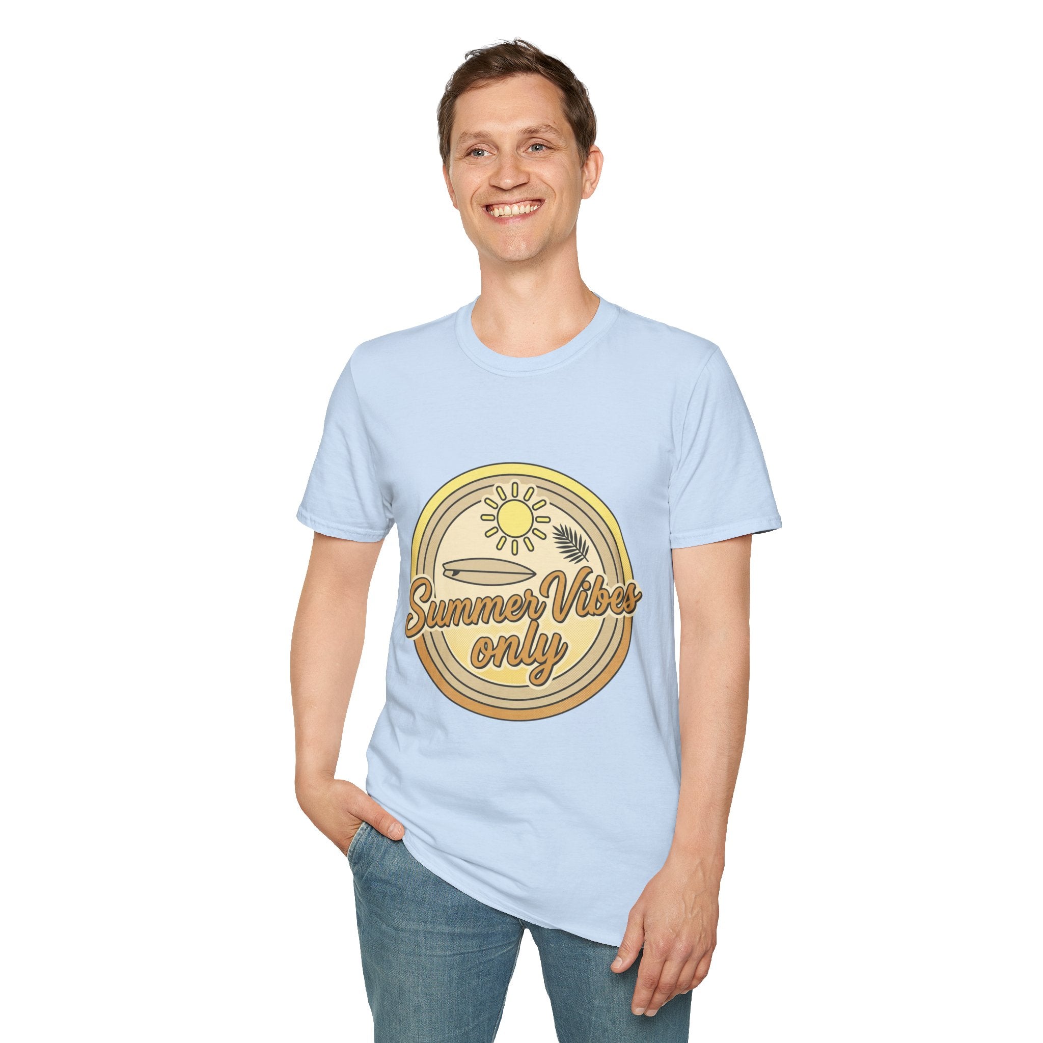 Summer Vibes Only Bold T‑Shirt