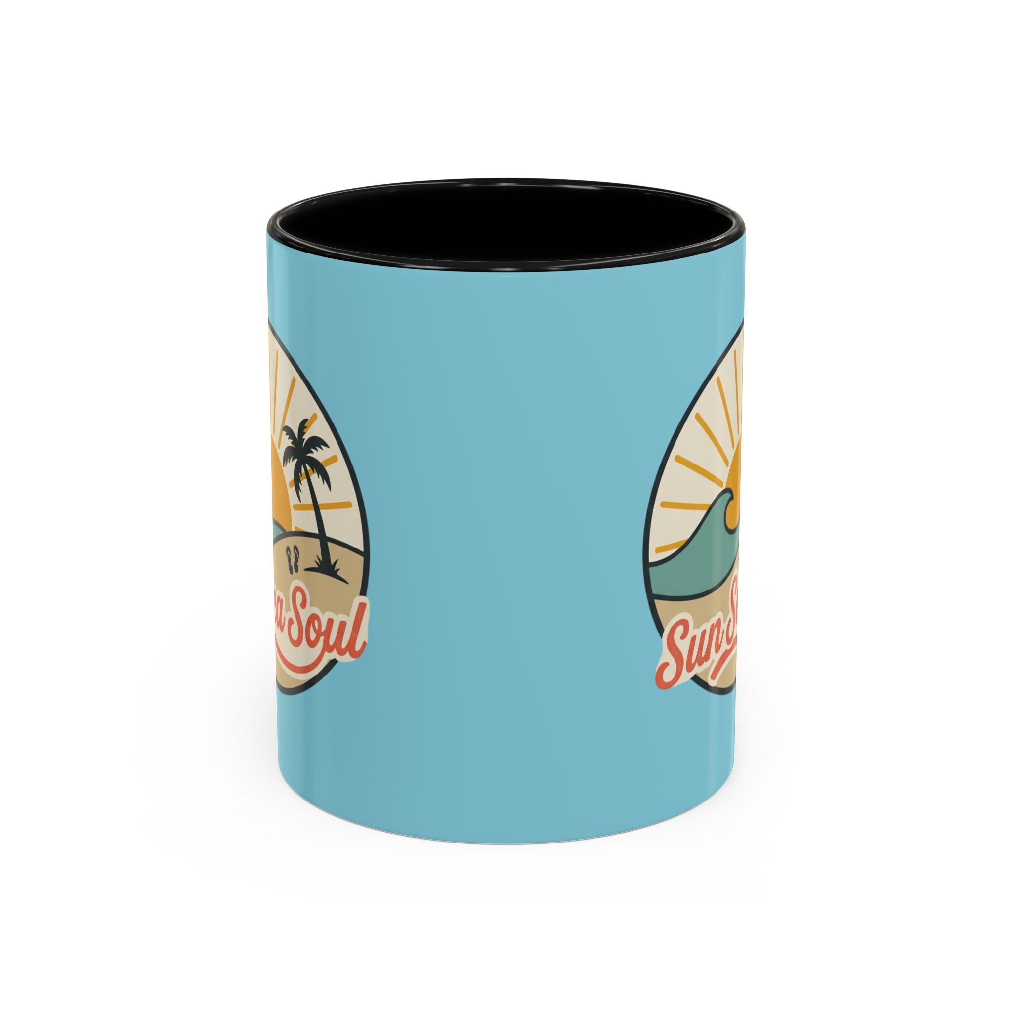 Sun Sea Soul Accent Coffee Mug – Beach Sunset 11/15oz