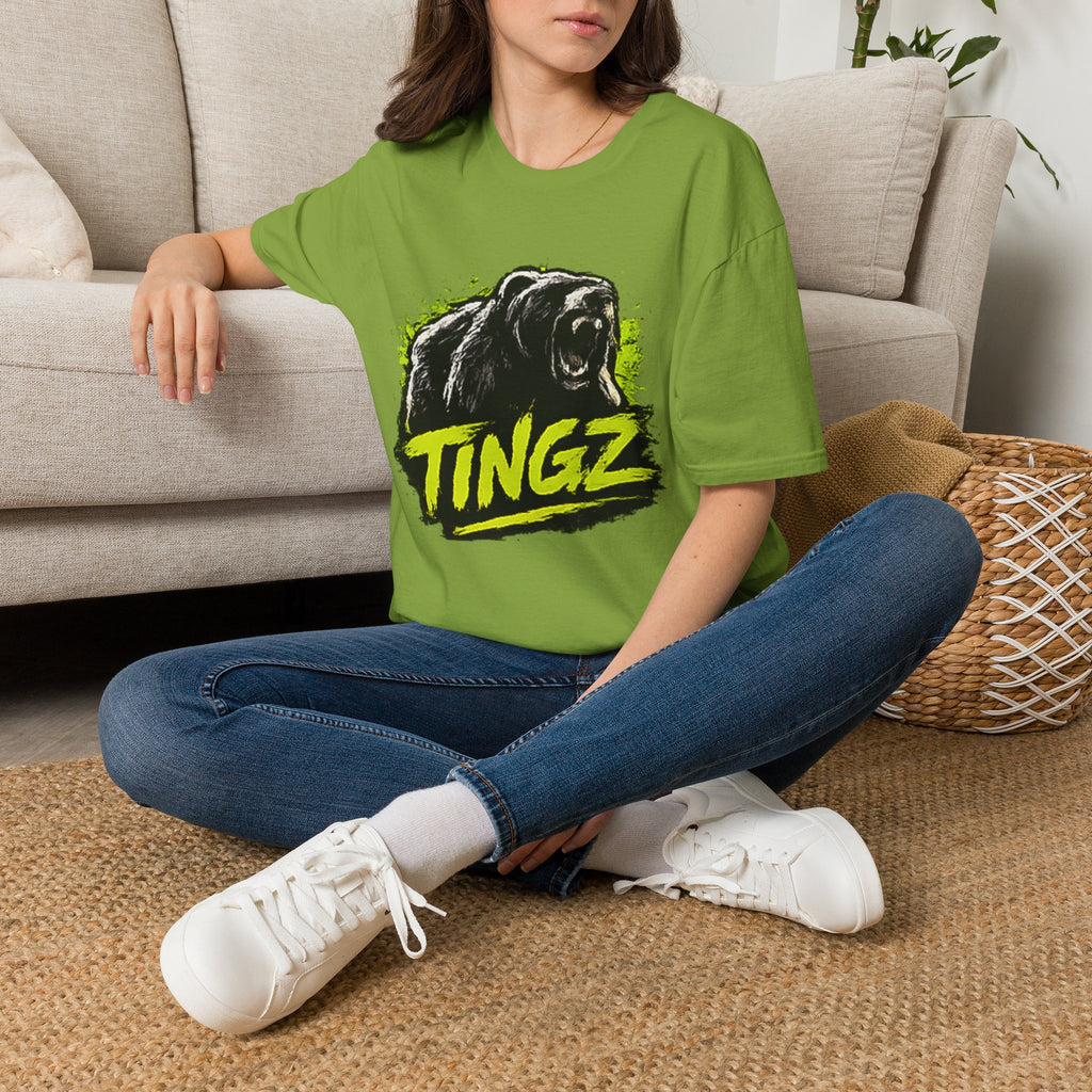 Bear TINGZ Roar T-Shirt — Bold Graphic Tee