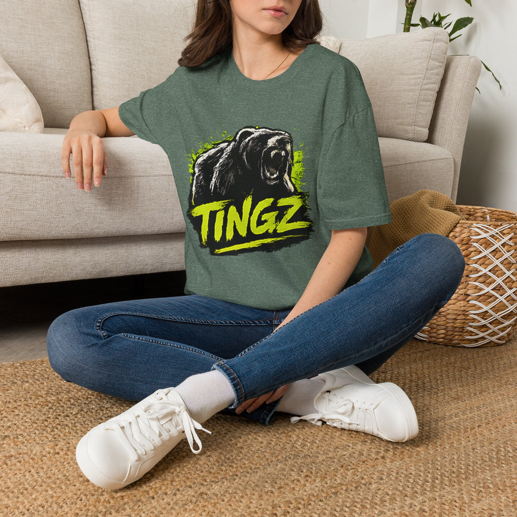 Bear TINGZ Roar T-Shirt — Bold Graphic Tee