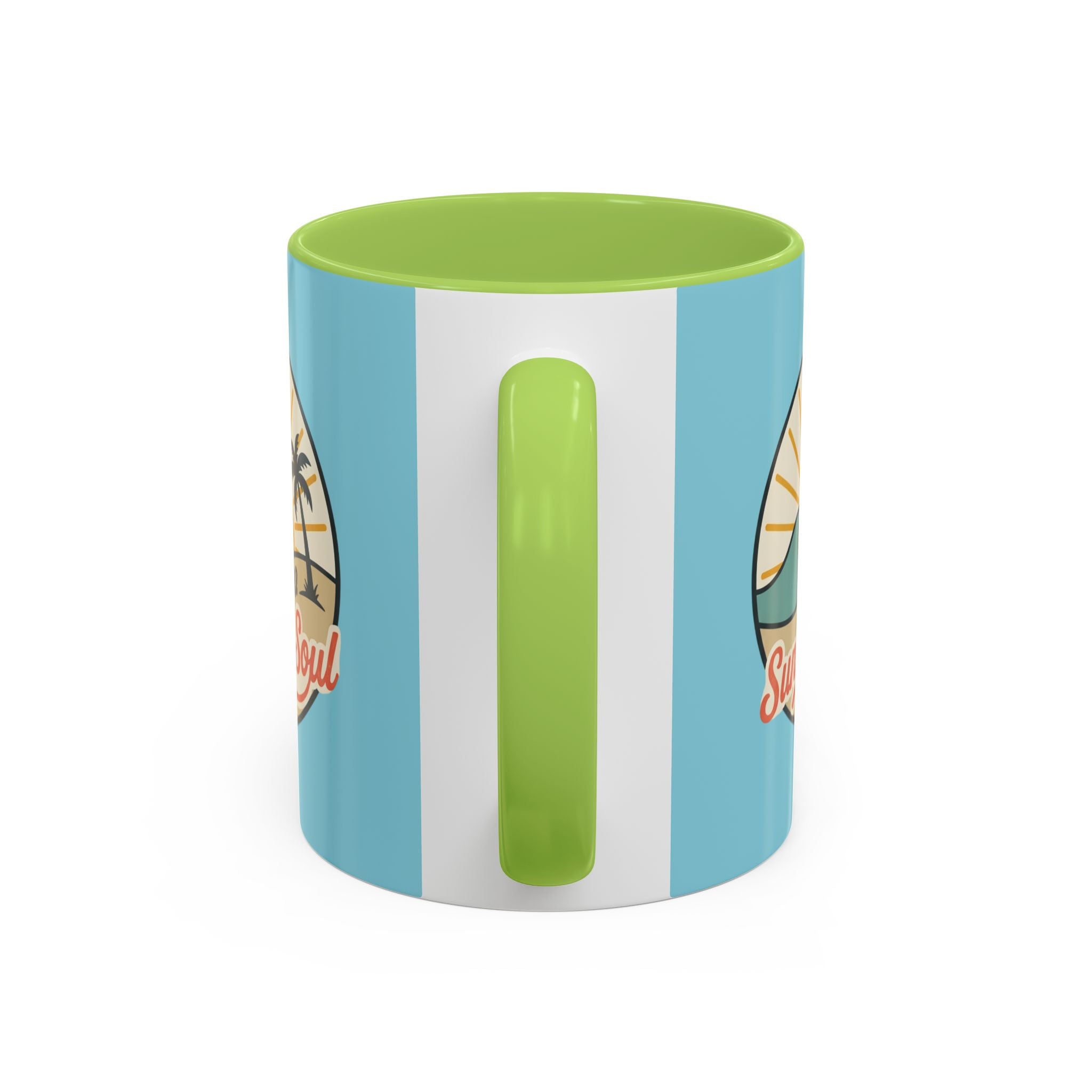 Sun Sea Soul Accent Coffee Mug – Beach Sunset 11/15oz
