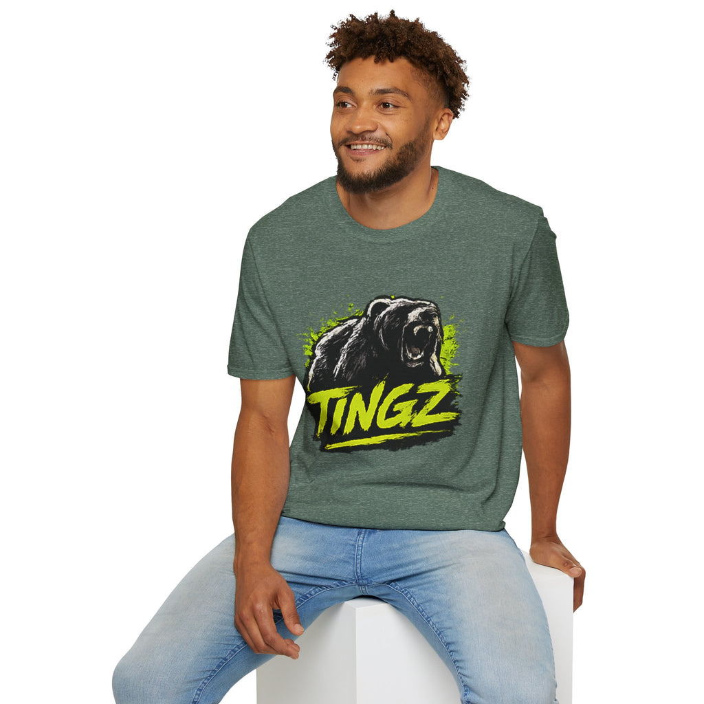 Bear TINGZ Roar T-Shirt — Bold Graphic Tee