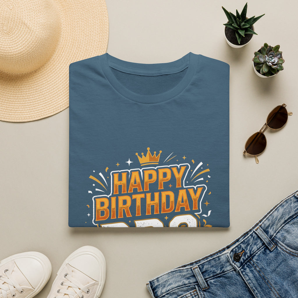 Happy Birthday Bro T-Shirt — Bold Crowned Birthday Tee for Brother