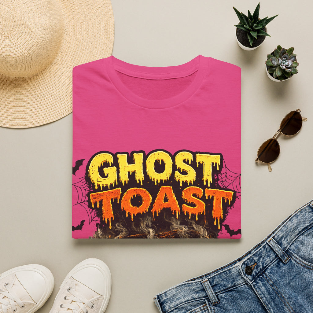 Ghost Toast Halloween T-Shirt — Spooky Haunted Breakfast Graphic Tee