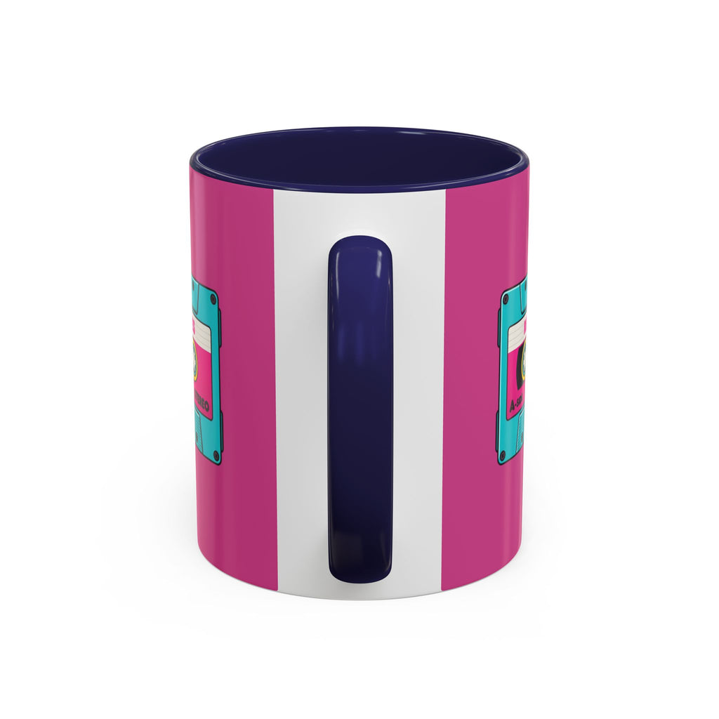 Retro Cassette Coffee Mug — 'Retro Tunes Vol. 1' Accent Mug
