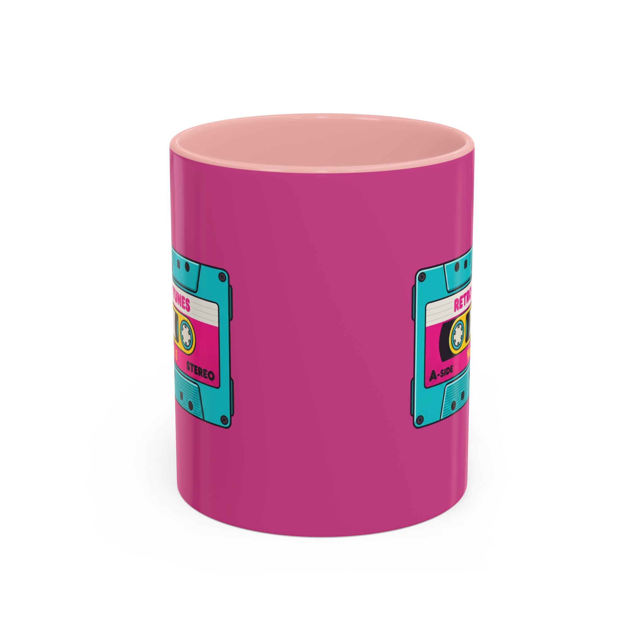Retro Cassette Coffee Mug — 'Retro Tunes Vol. 1' Accent Mug