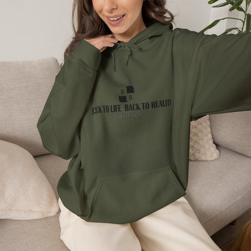 Unisex Back to Life Back to Reality Hoodie