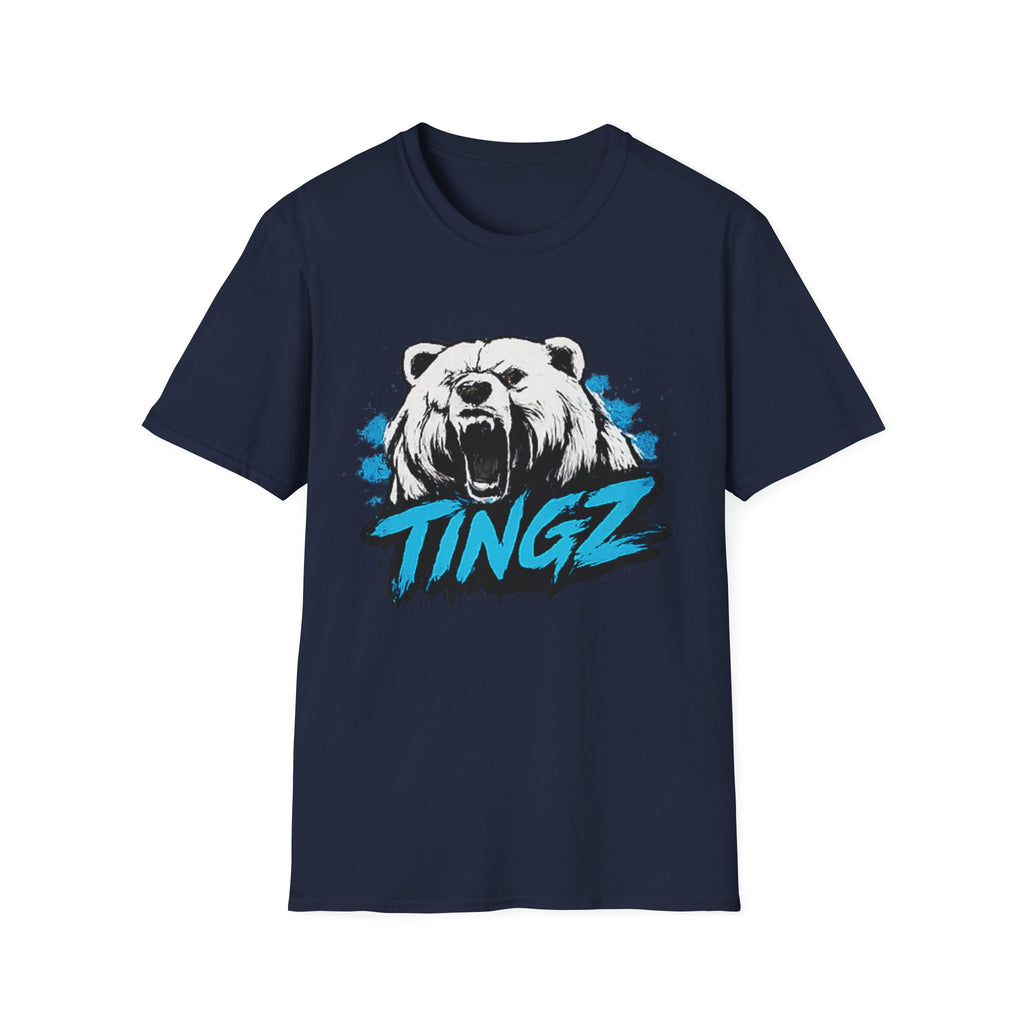 Roaring Bear TINGZ T-Shirt — Graphic Tee for Streetwear & Casual