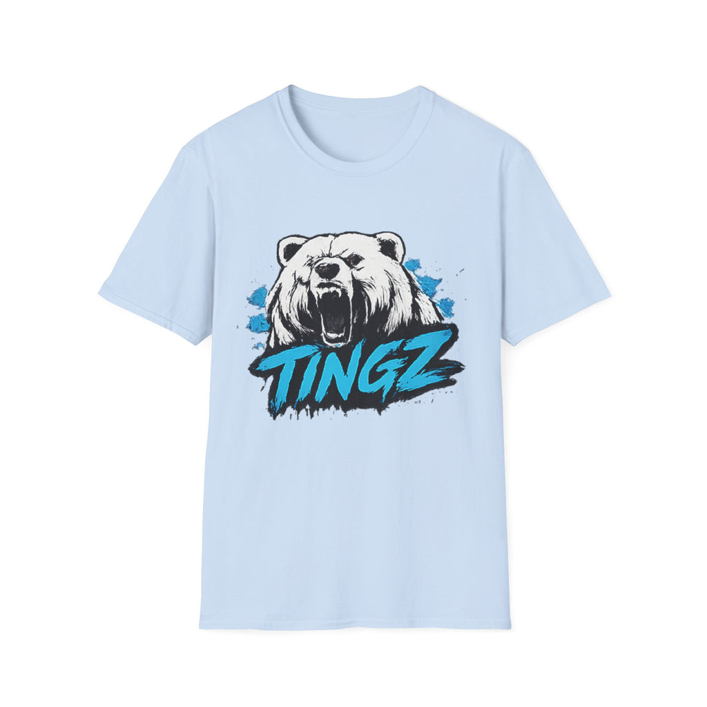Roaring Bear TINGZ T-Shirt — Graphic Tee for Streetwear & Casual