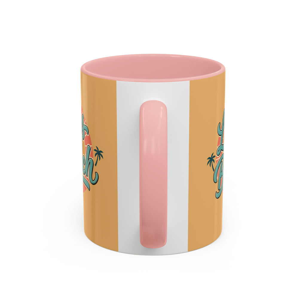 Life's a Beach Coffee Mug — Retro Beach Vibes 11/15oz Accent Mug