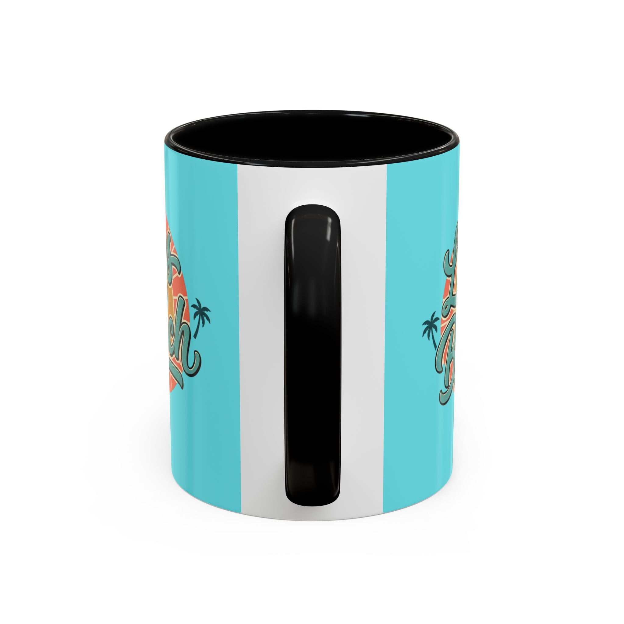 Life's a Beach Coffee Mug — Retro Beach Vibes 11/15oz Accent Mug