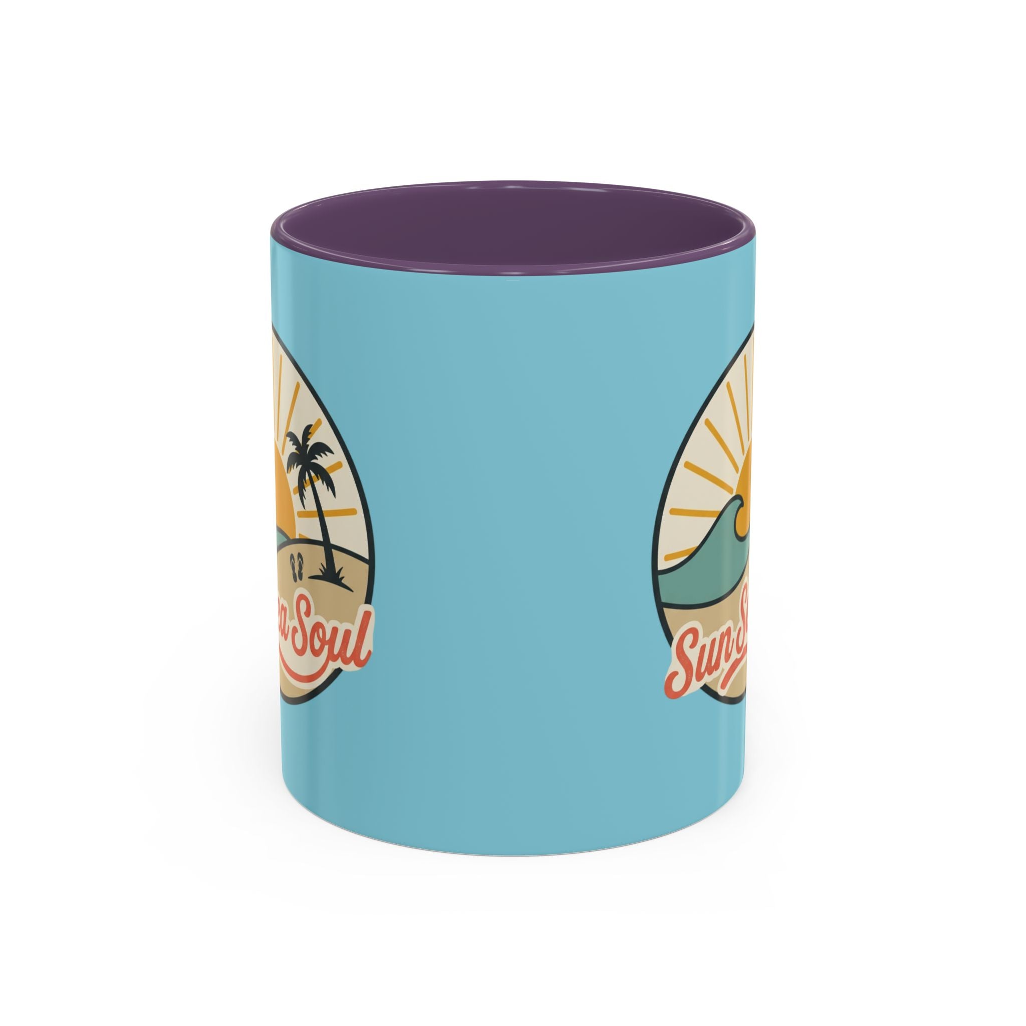 Sun Sea Soul Accent Coffee Mug – Beach Sunset 11/15oz