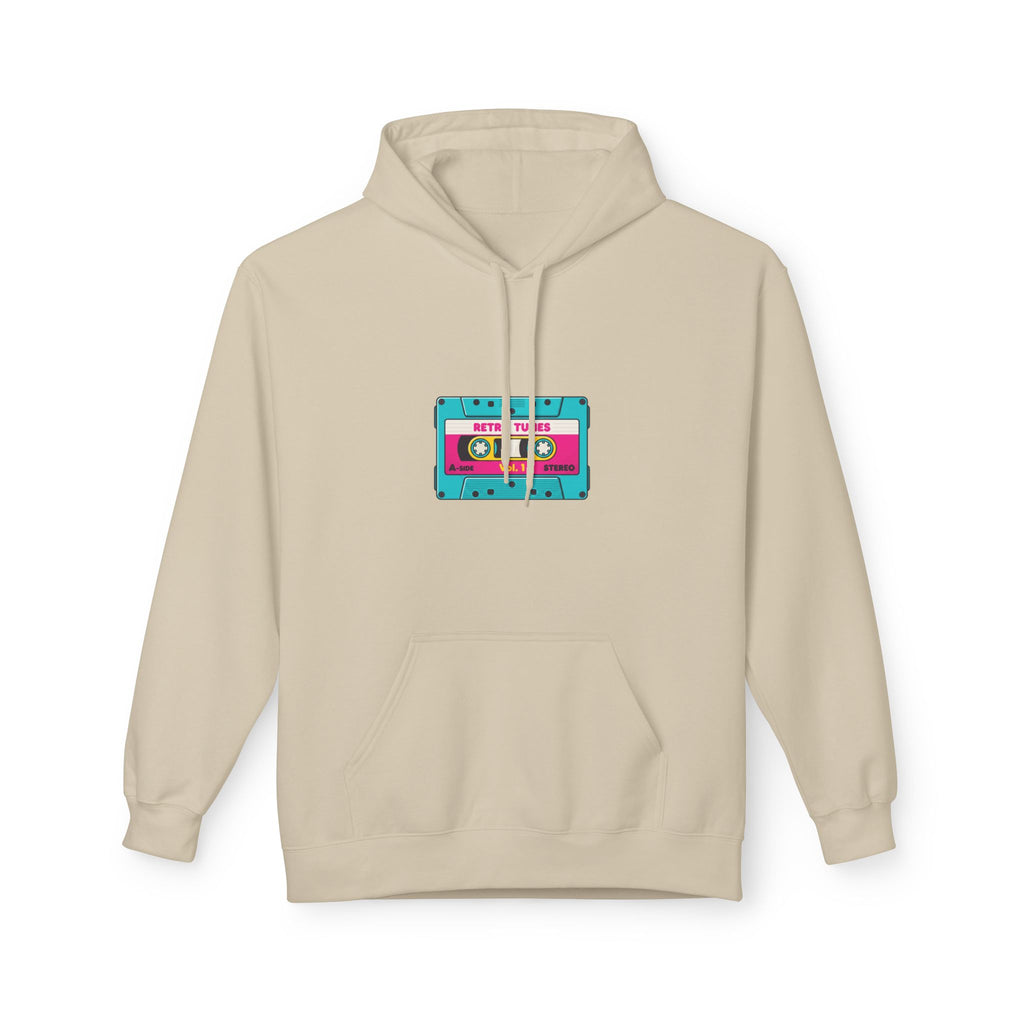 Retro Cassette Hoodie — Vintage Tape Graphic Pullover