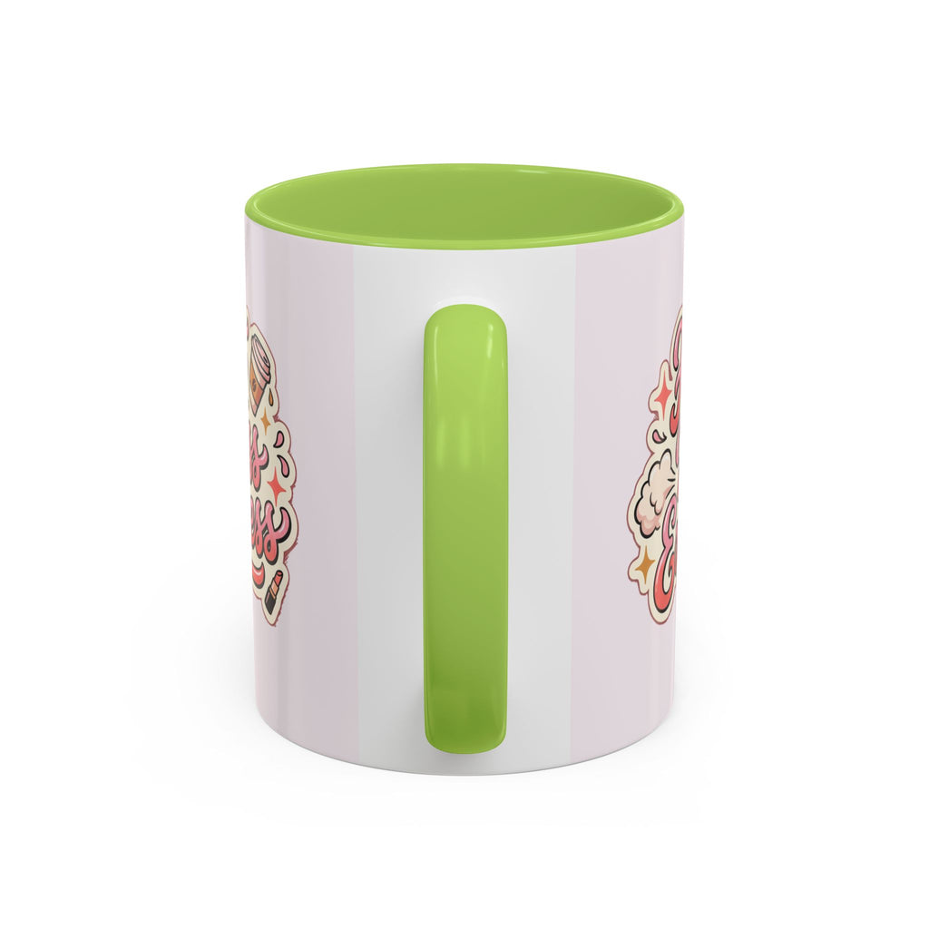 Hot Mess Express Coffee Mug — Funny Pink Accent Mug for Coffee Lovers