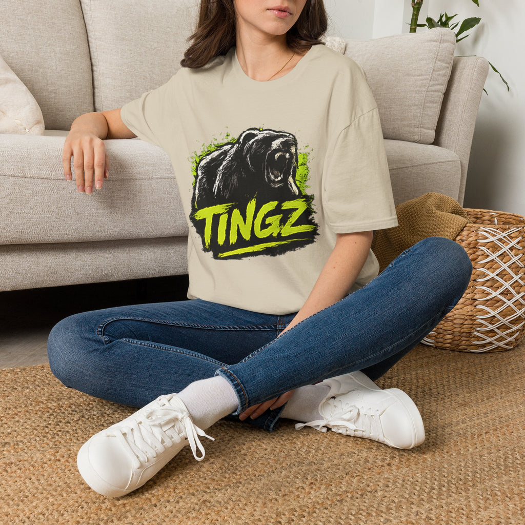 Bear TINGZ Roar T-Shirt — Bold Graphic Tee