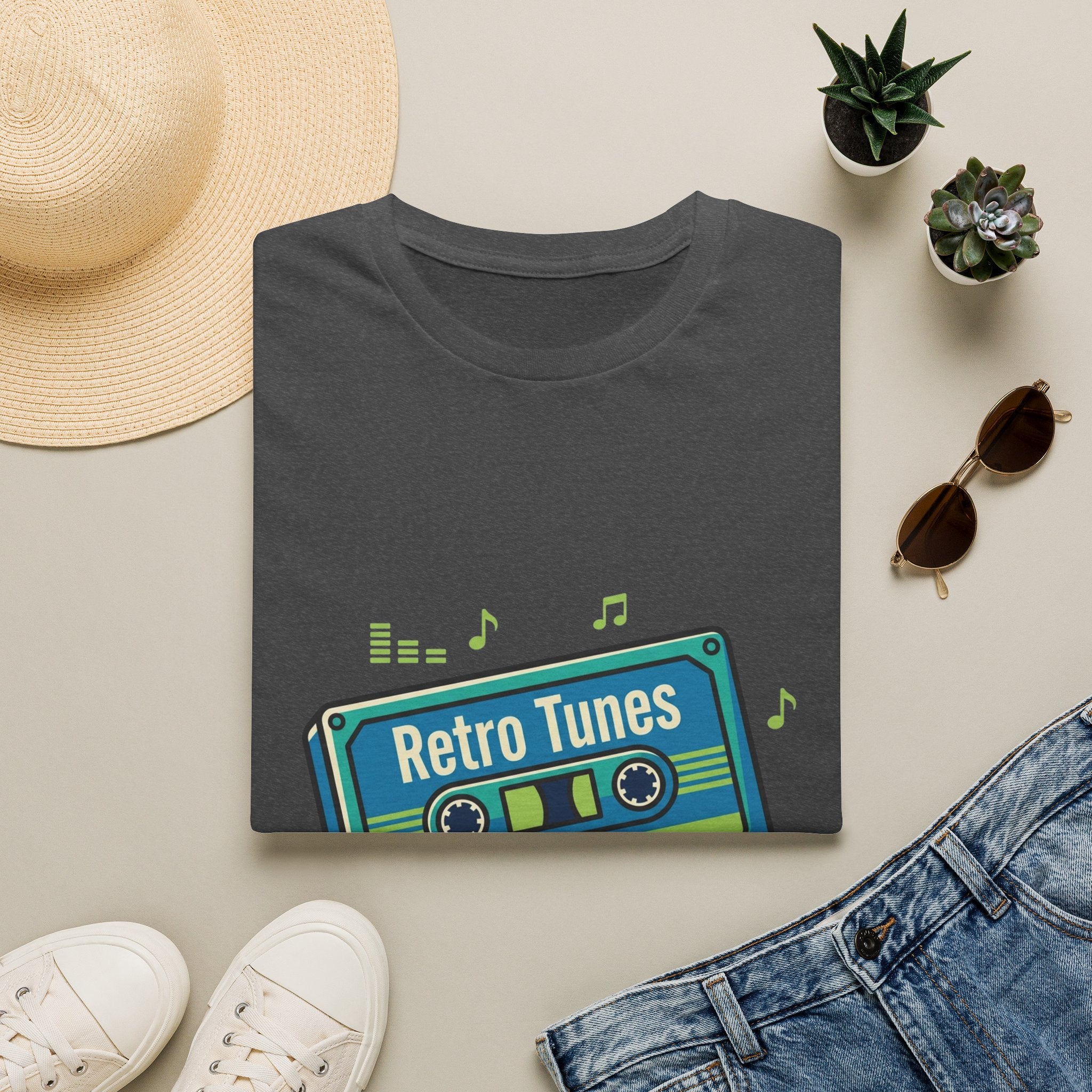 Retro Tunes- Unisex Softstyle T-Shirt