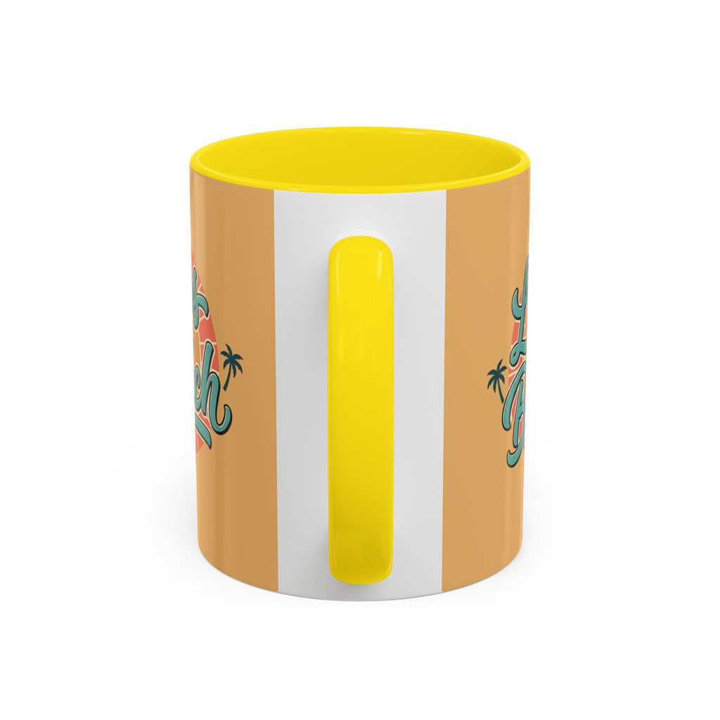 Life's a Beach Coffee Mug — Retro Beach Vibes 11/15oz Accent Mug