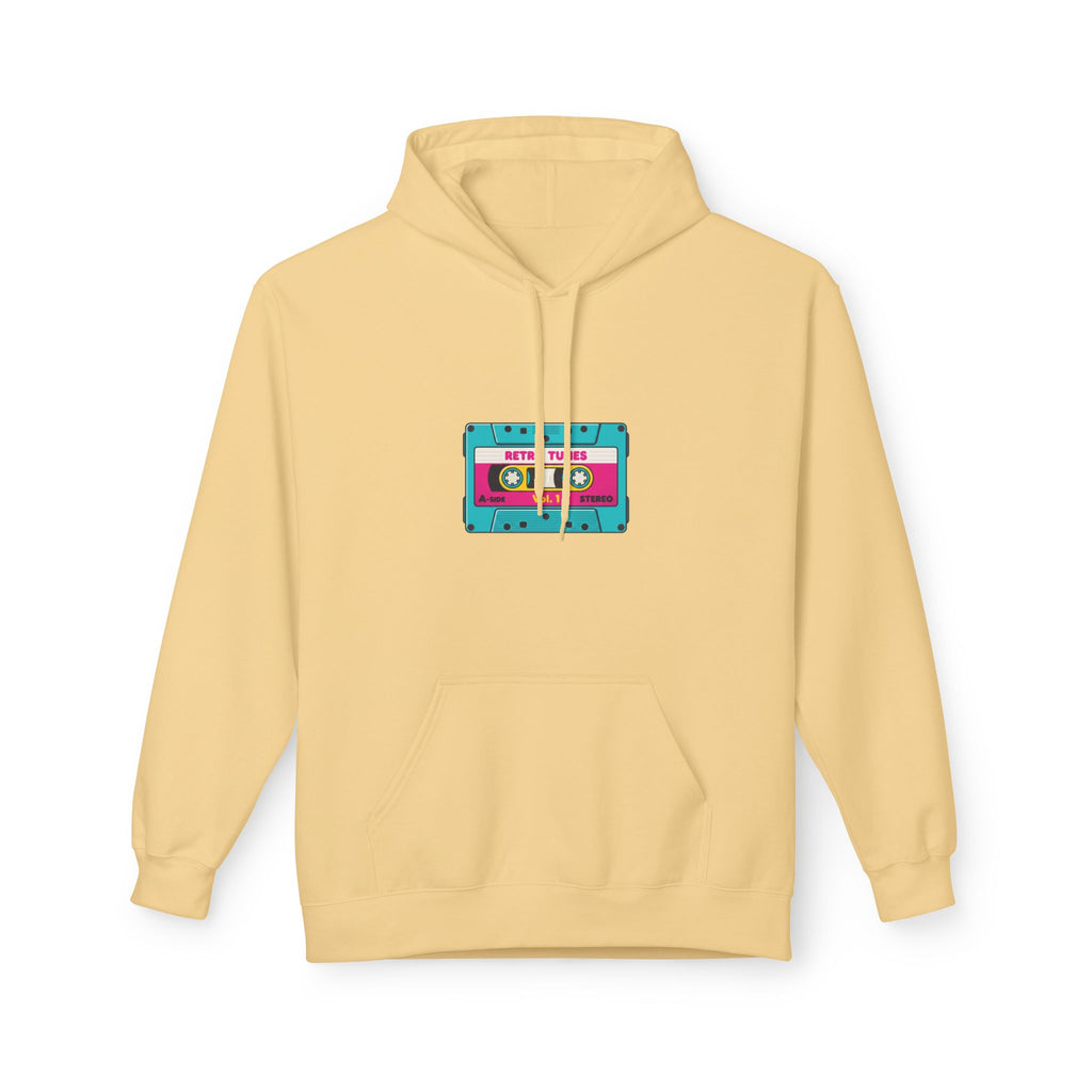 Retro Cassette Hoodie — Vintage Tape Graphic Pullover