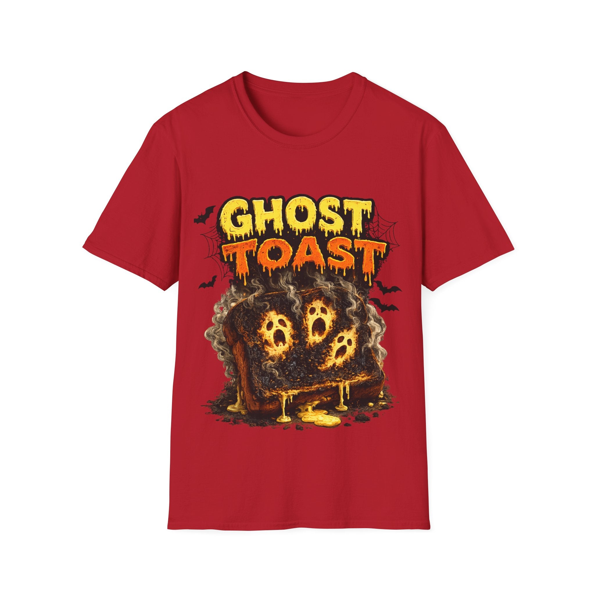 Ghost Toast Halloween T-Shirt — Spooky Haunted Breakfast Graphic Tee