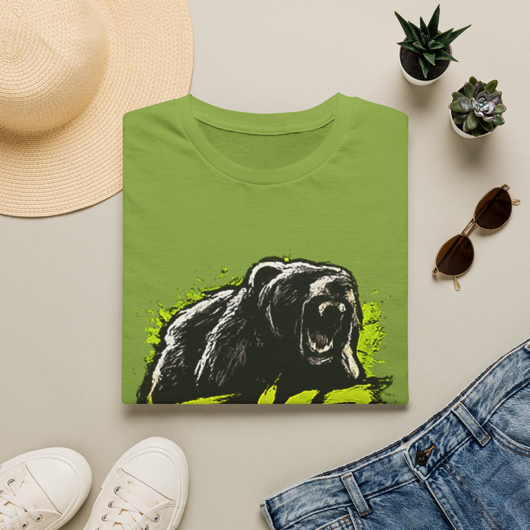 Bear TINGZ Roar T-Shirt — Bold Graphic Tee