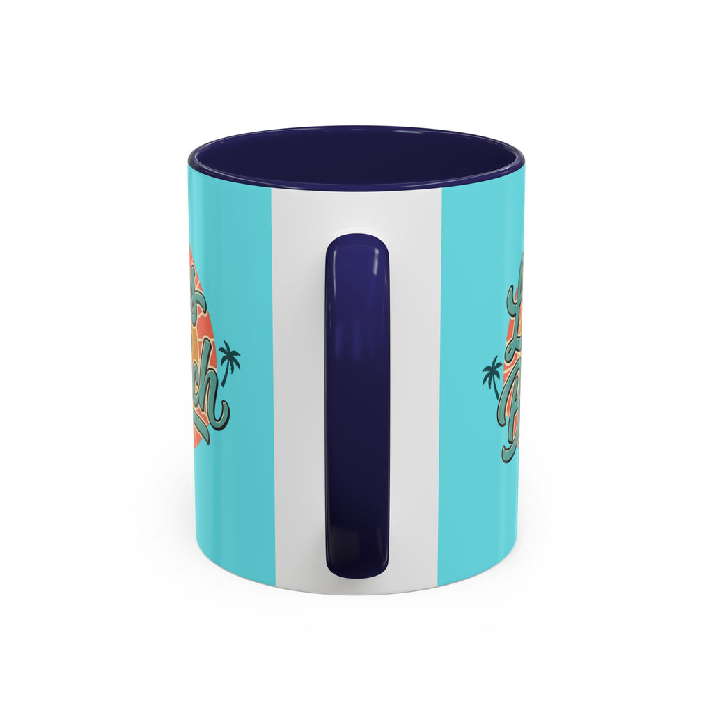 Life's a Beach Coffee Mug — Retro Beach Vibes 11/15oz Accent Mug