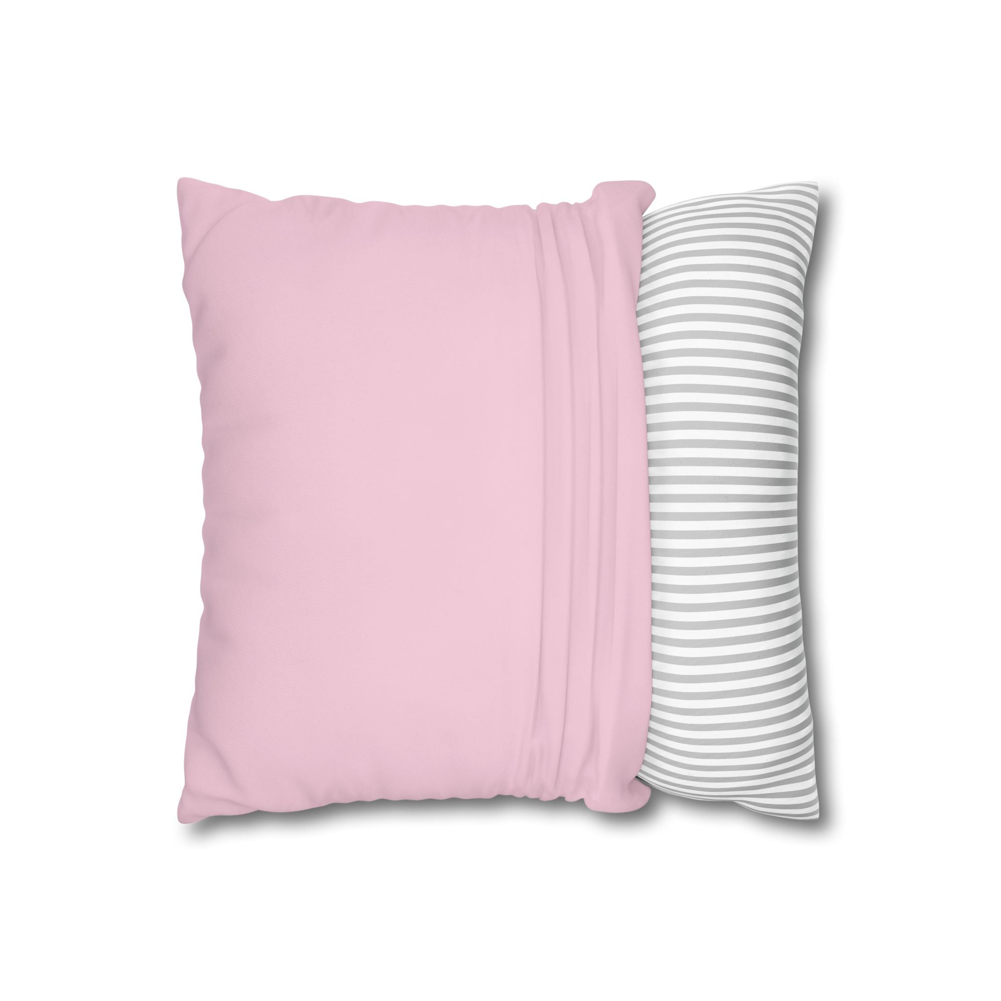 Hot Mess Express Decorative Throw Pillow — Funny Pink Coffee Quote Pillowcase