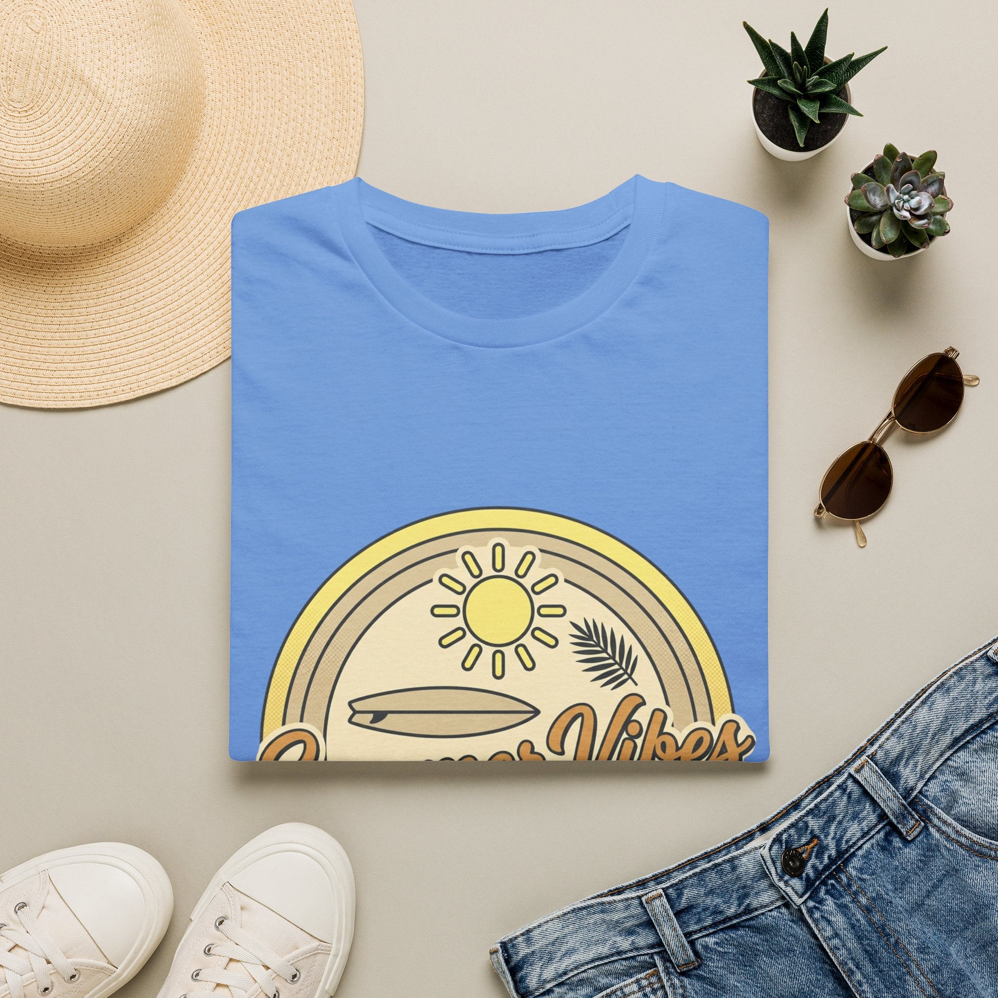 Summer Vibes Only Bold T‑Shirt