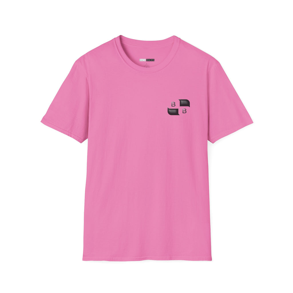 Unisex Back Backs Minimalist T-Shirt