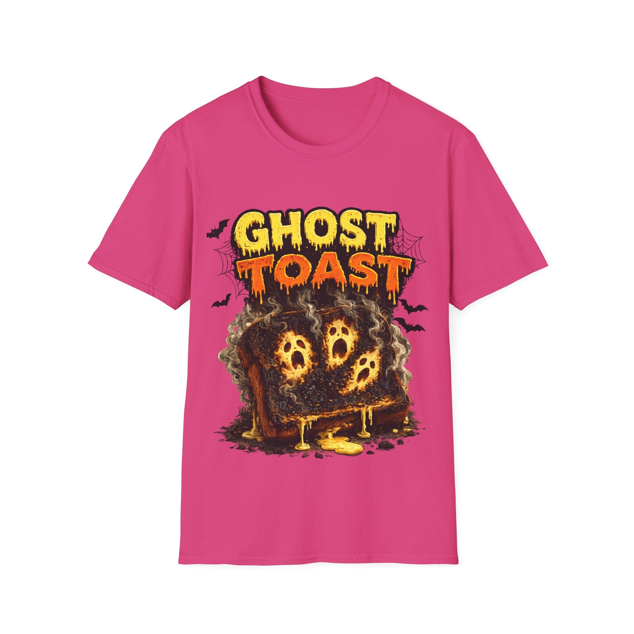 Ghost Toast Halloween T-Shirt — Spooky Haunted Breakfast Graphic Tee