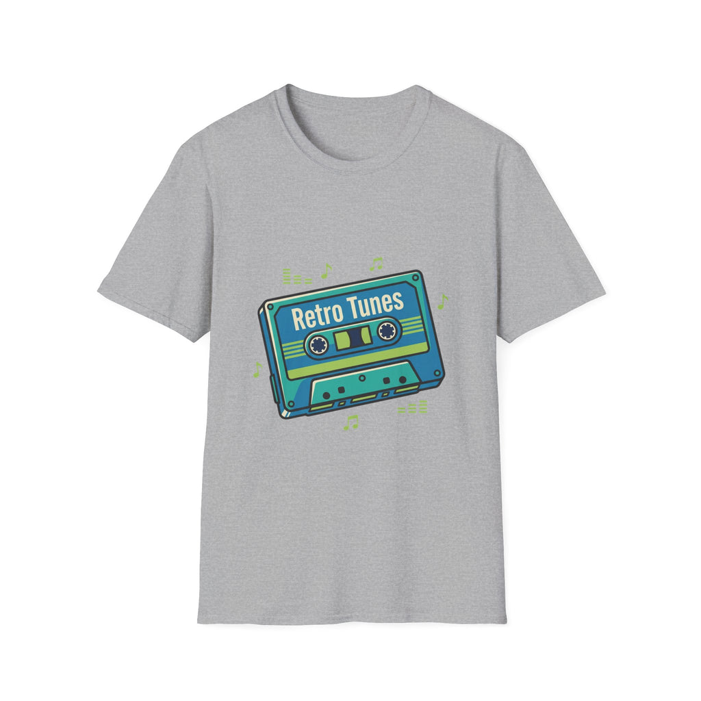 Retro Tunes- Unisex Softstyle T-Shirt