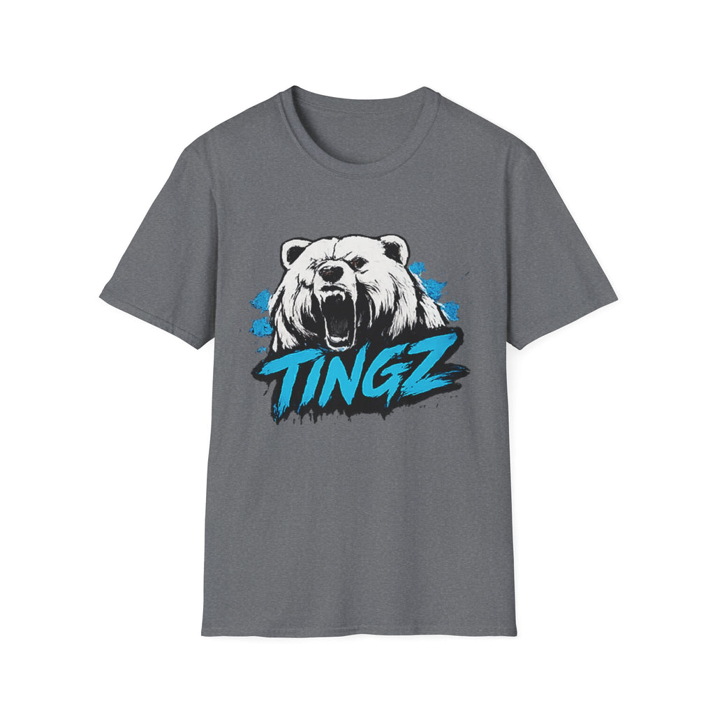 Roaring Bear TINGZ T-Shirt — Graphic Tee for Streetwear & Casual