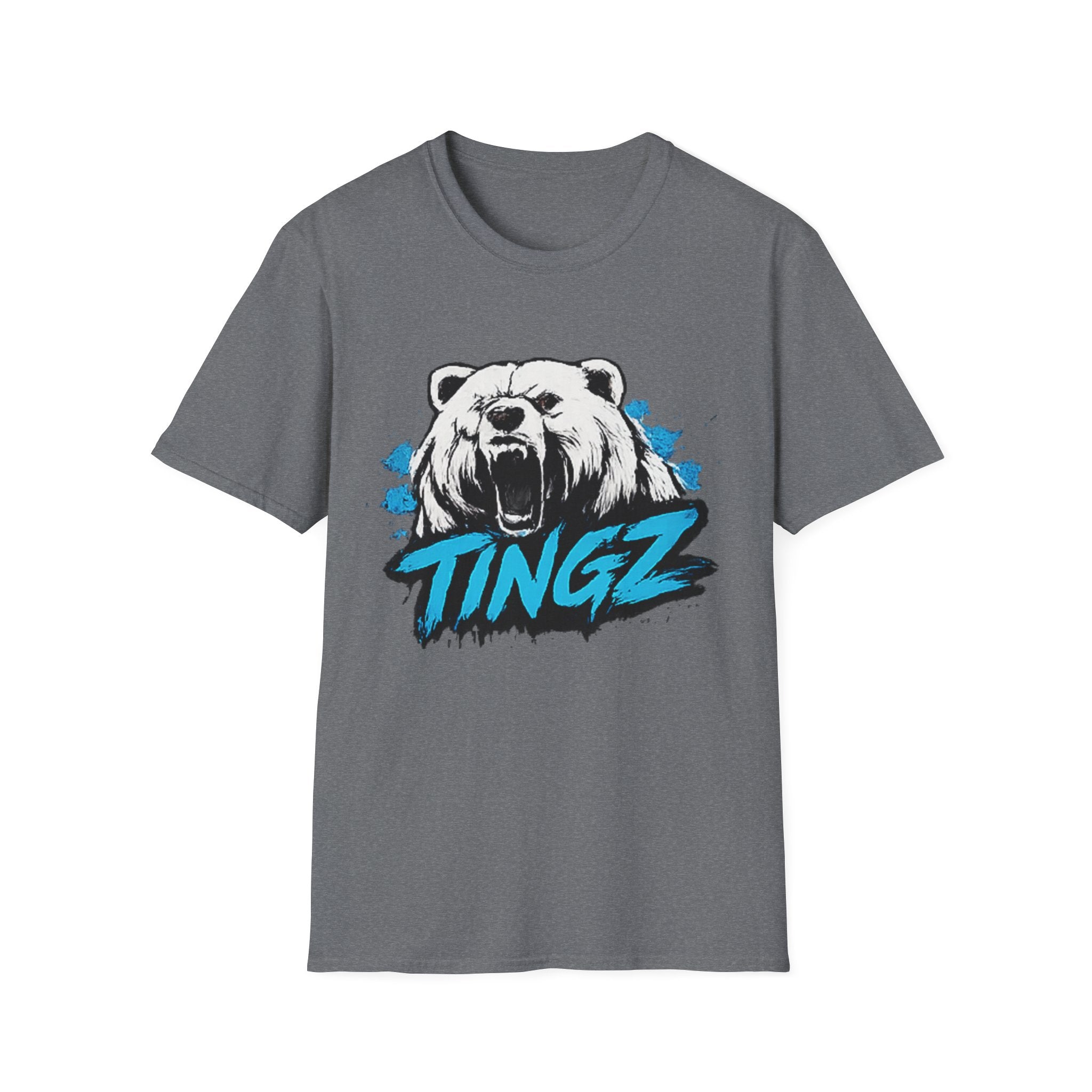 Roaring Bear TINGZ T-Shirt — Graphic Tee for Streetwear & Casual