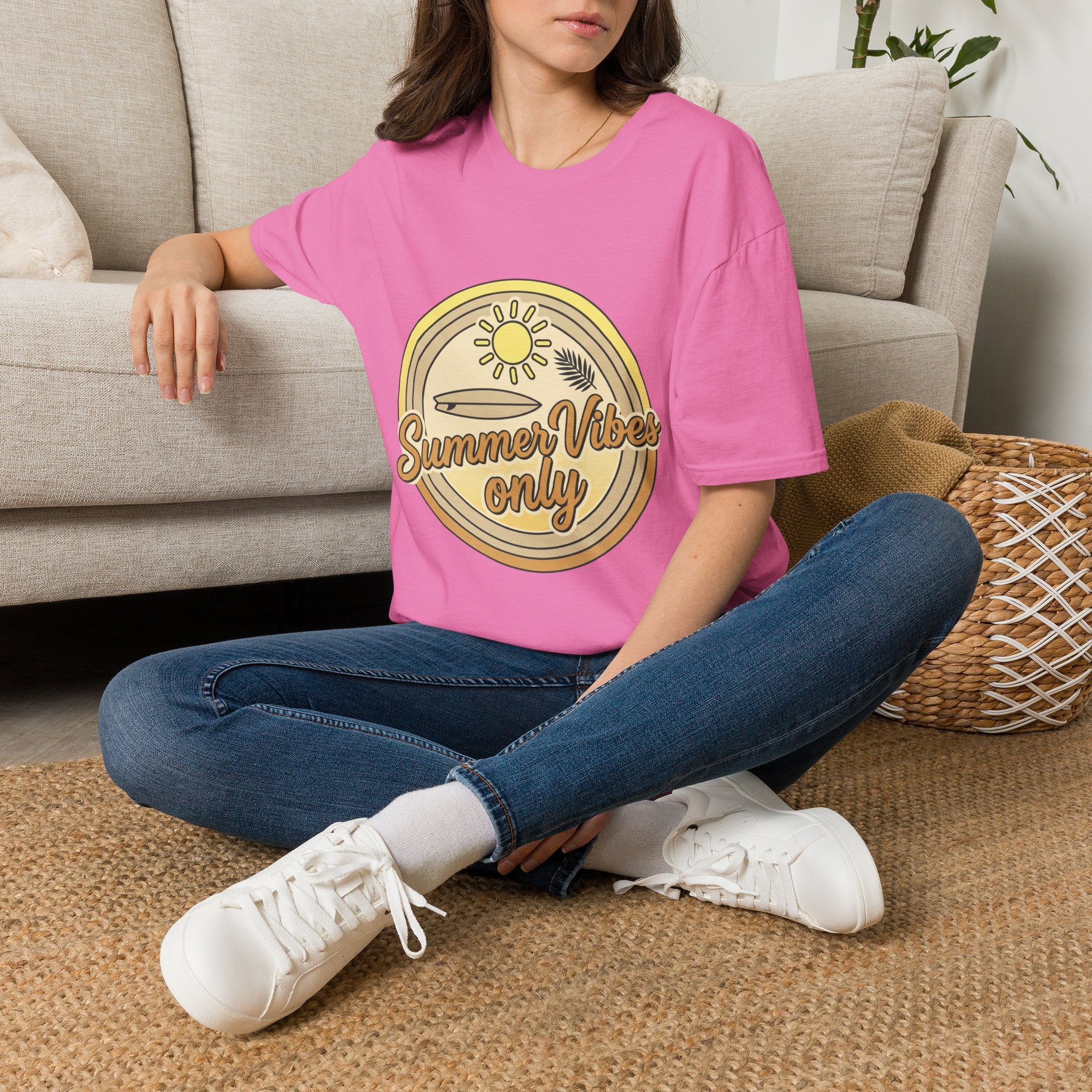 Summer Vibes Only Bold T‑Shirt