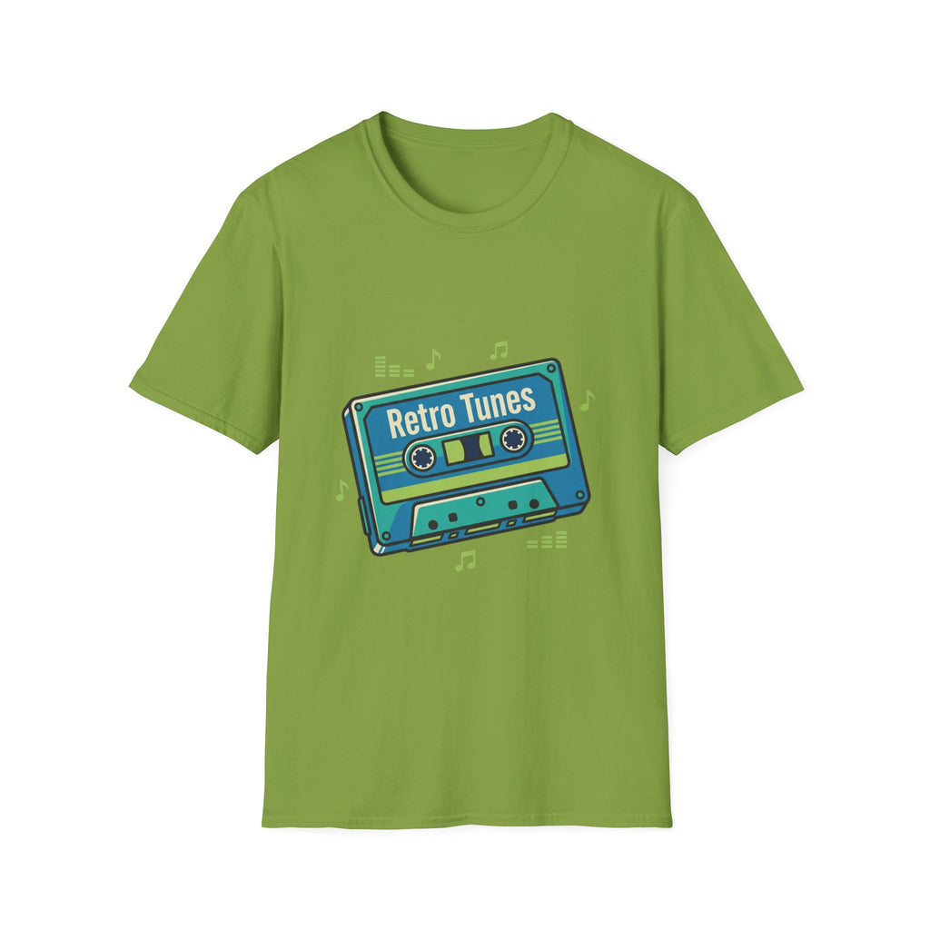 Retro Tunes- Unisex Softstyle T-Shirt