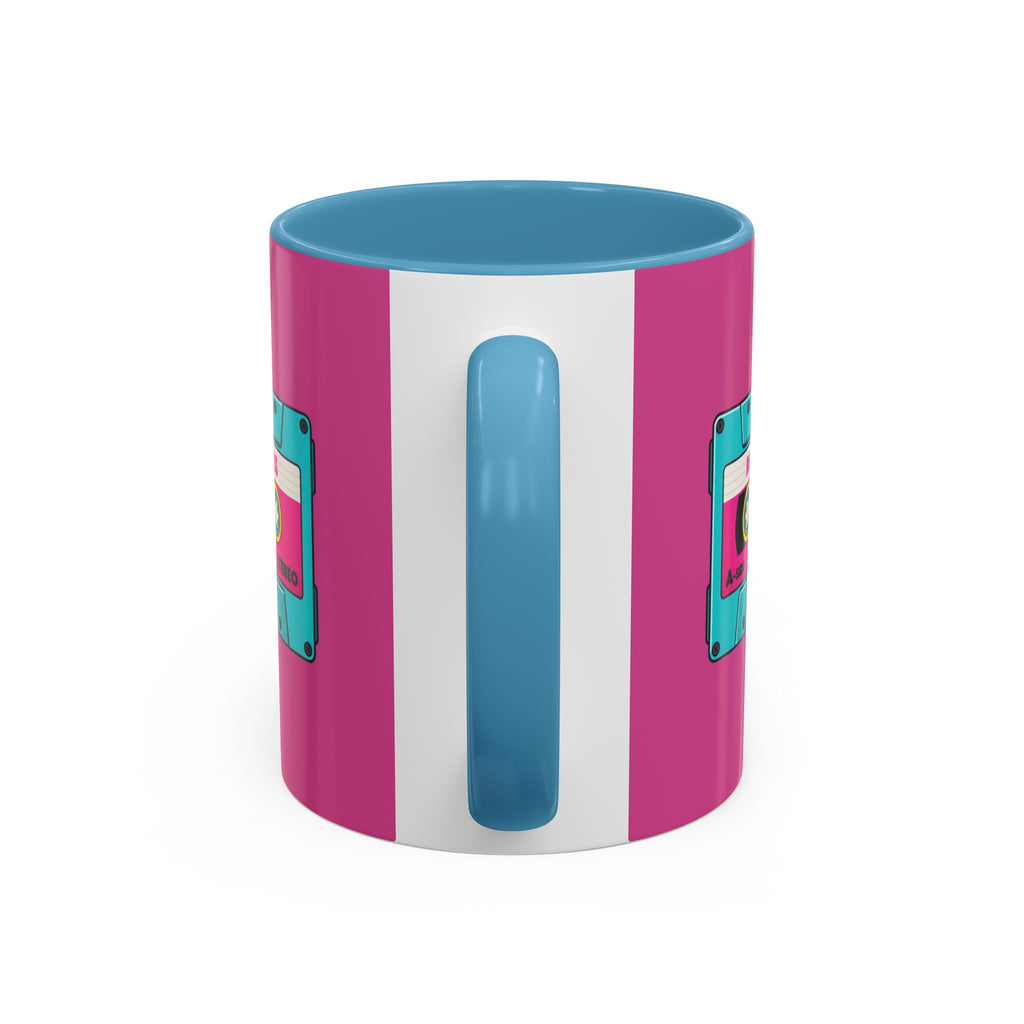Retro Cassette Coffee Mug — 'Retro Tunes Vol. 1' Accent Mug