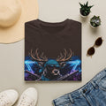 Deer Rambo Graphic T-Shirt — Neon Retro Buck Hunting Tee