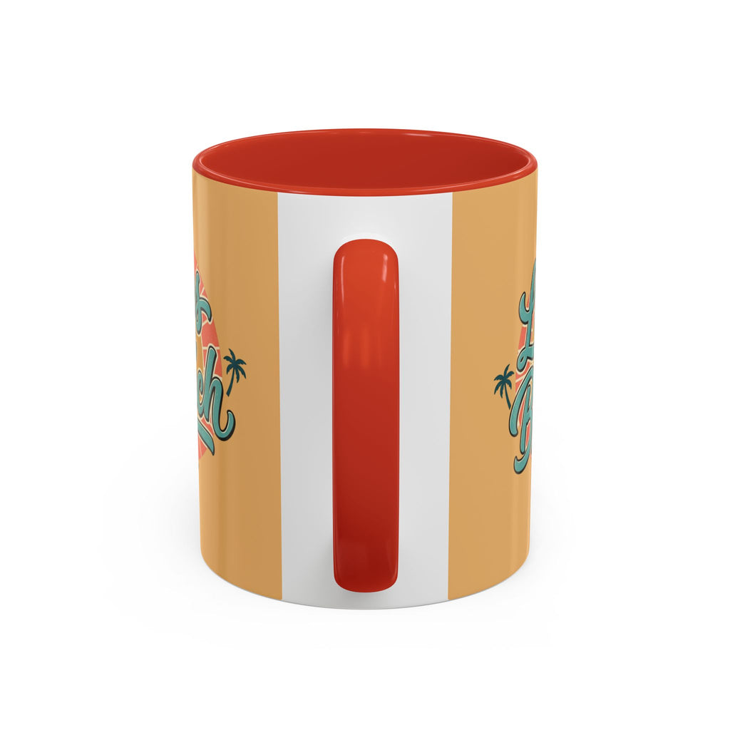 Life's a Beach Coffee Mug — Retro Beach Vibes 11/15oz Accent Mug