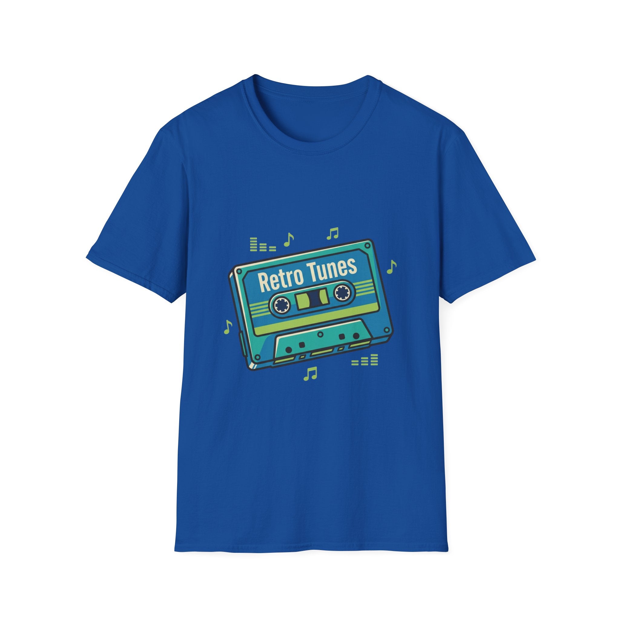 Retro Tunes- Unisex Softstyle T-Shirt