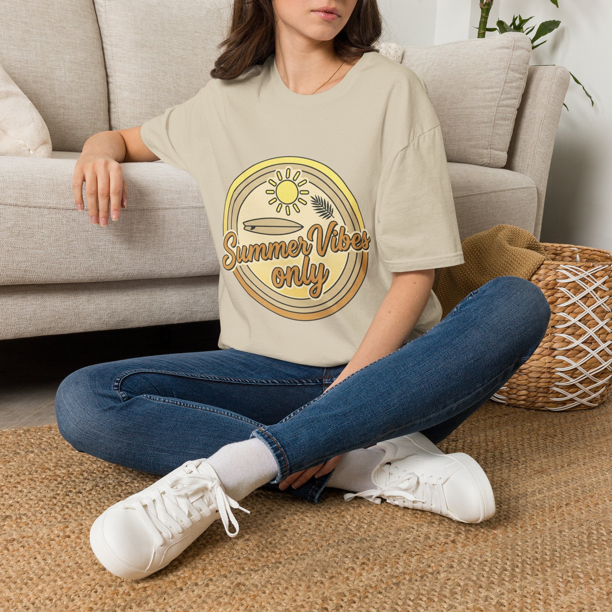 Summer Vibes Only Bold T‑Shirt