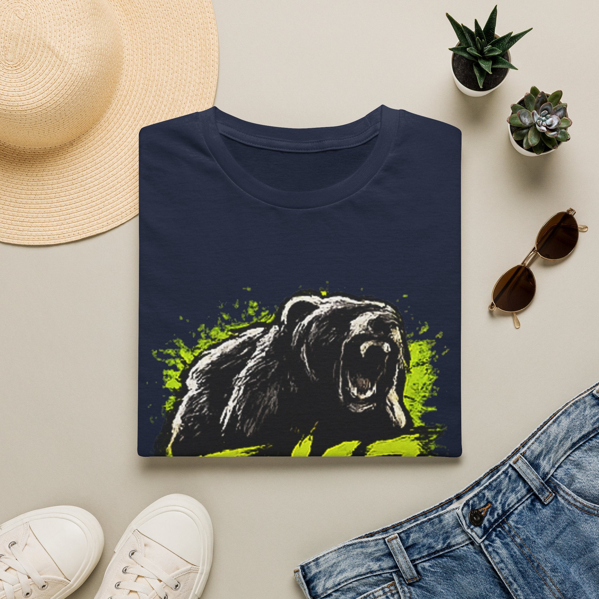 Bear TINGZ Roar T-Shirt — Bold Graphic Tee