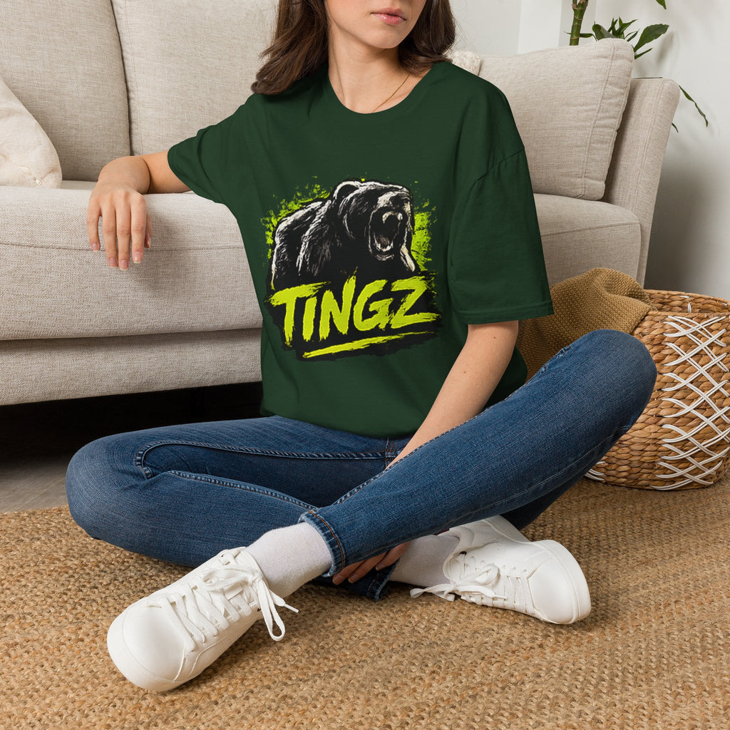 Bear TINGZ Roar T-Shirt — Bold Graphic Tee