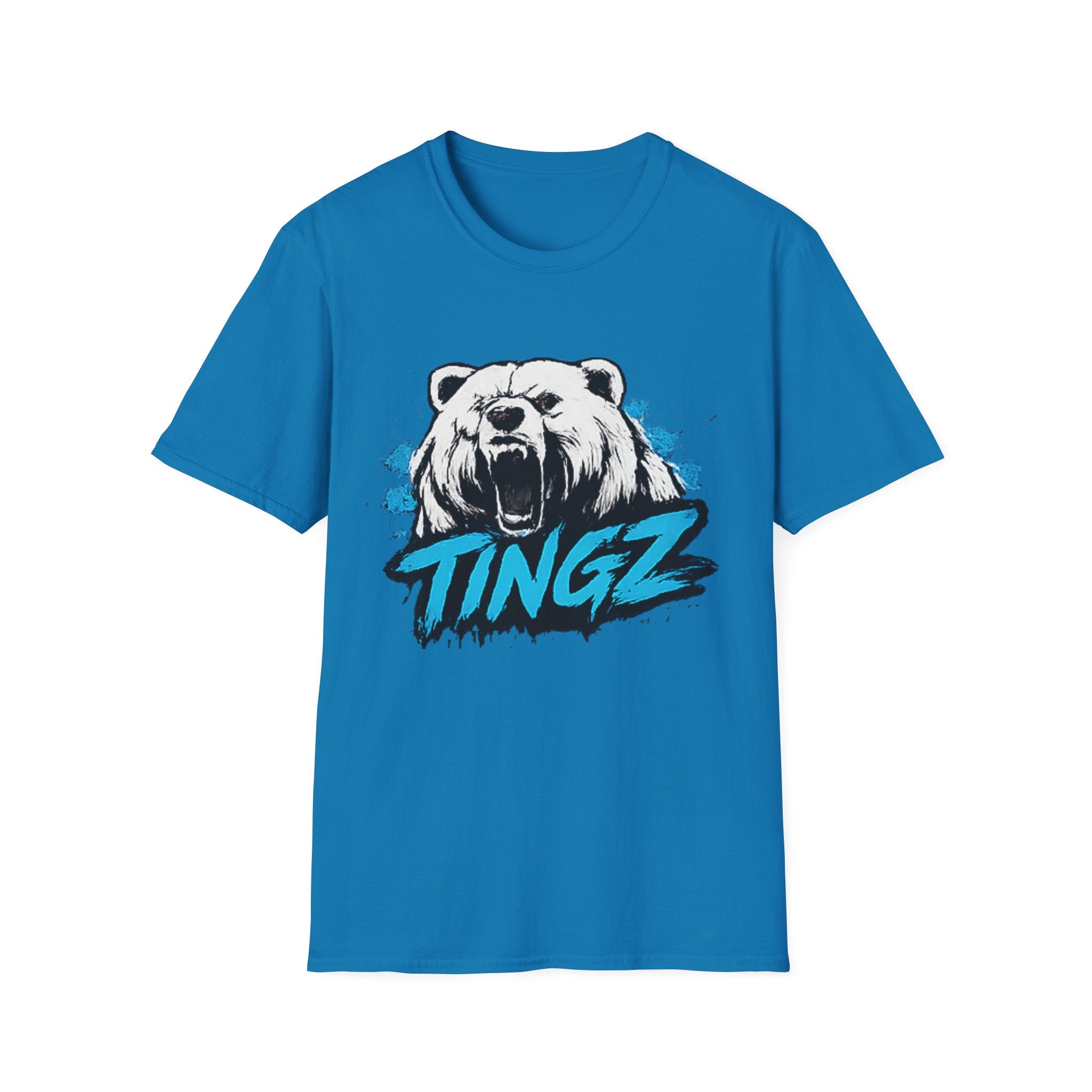 Roaring Bear TINGZ T-Shirt — Graphic Tee for Streetwear & Casual