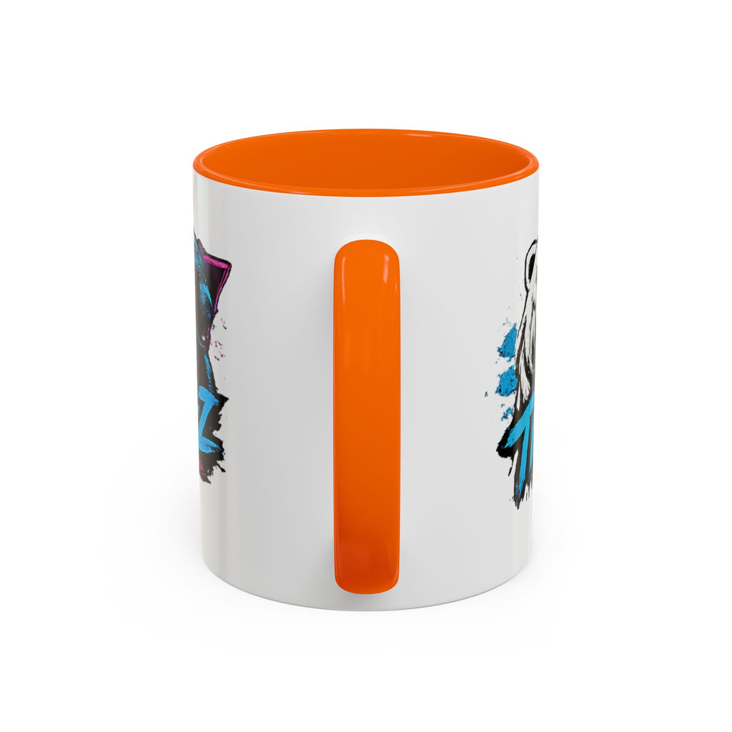 Bear Tingz Accent Coffee Mug — 11/15oz Gamer Logo Ceramic Mug