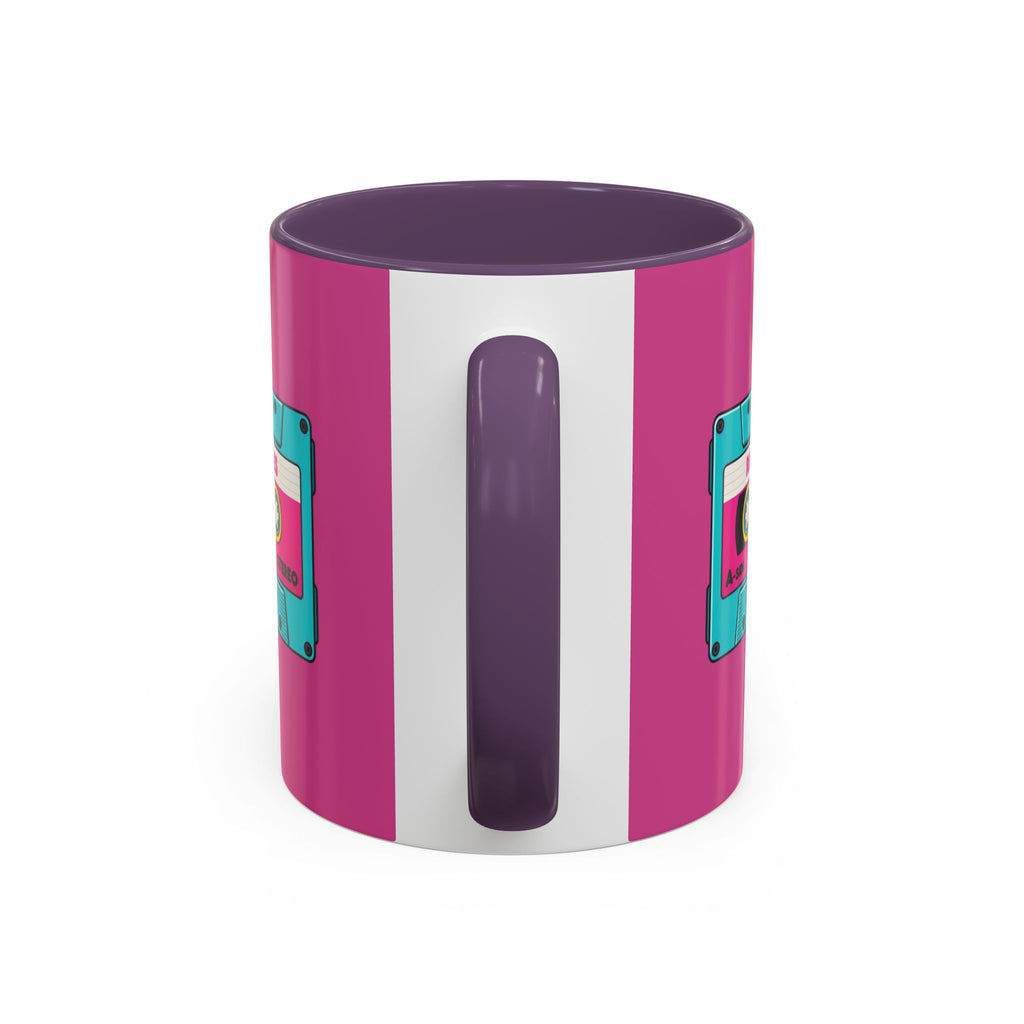 Retro Cassette Coffee Mug — 'Retro Tunes Vol. 1' Accent Mug