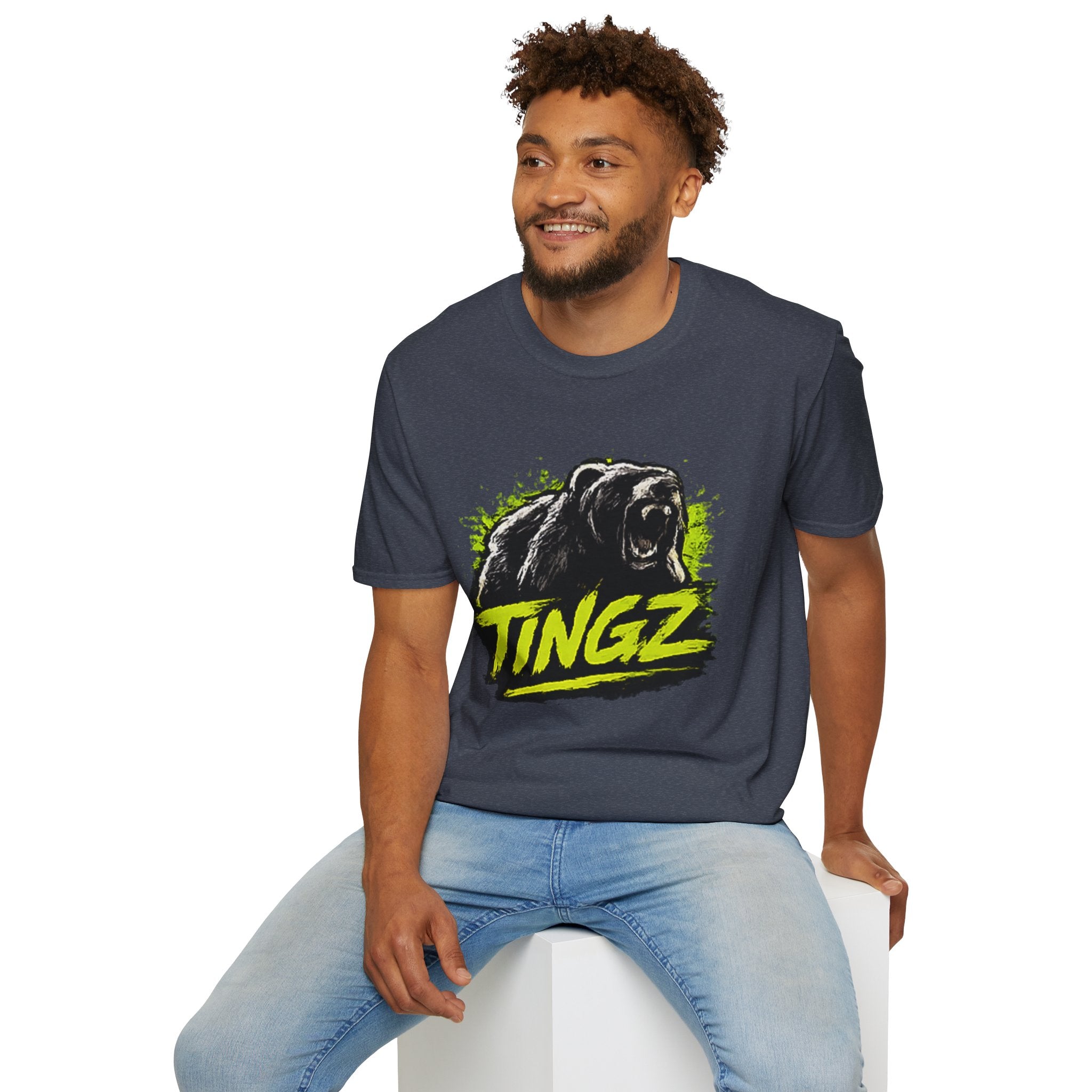 Bear TINGZ Roar T-Shirt — Bold Graphic Tee