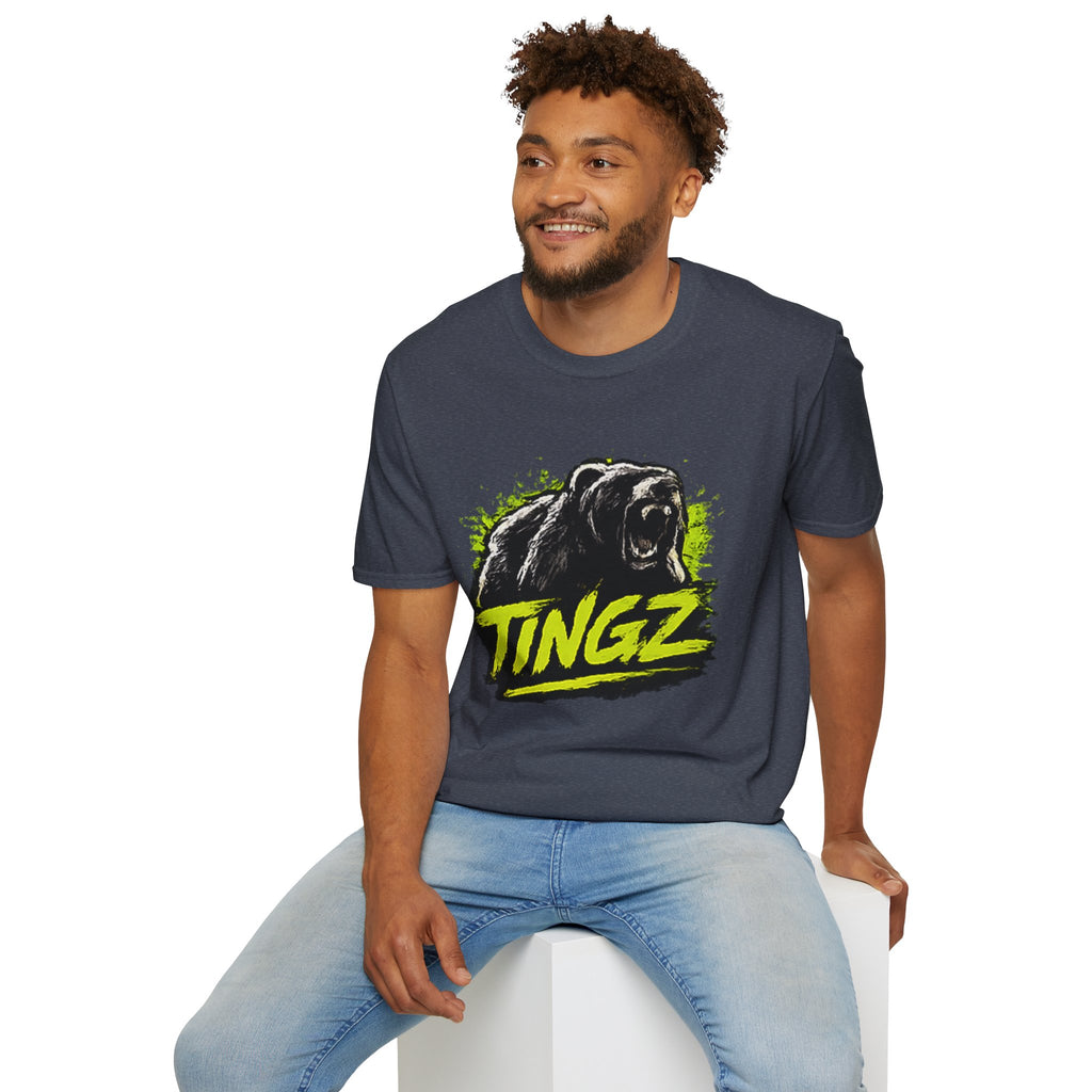 Bear TINGZ Roar T-Shirt — Bold Graphic Tee