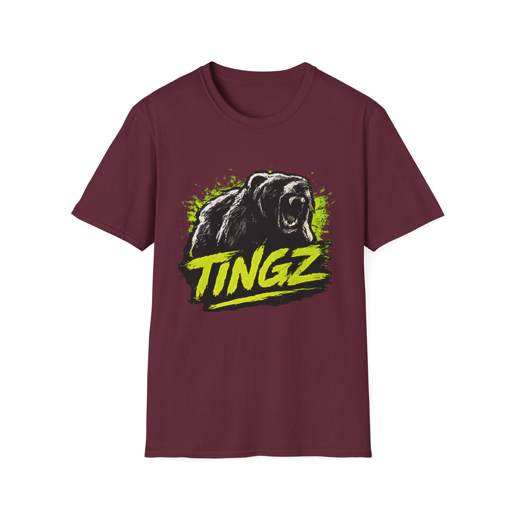 Bear TINGZ Roar T-Shirt — Bold Graphic Tee